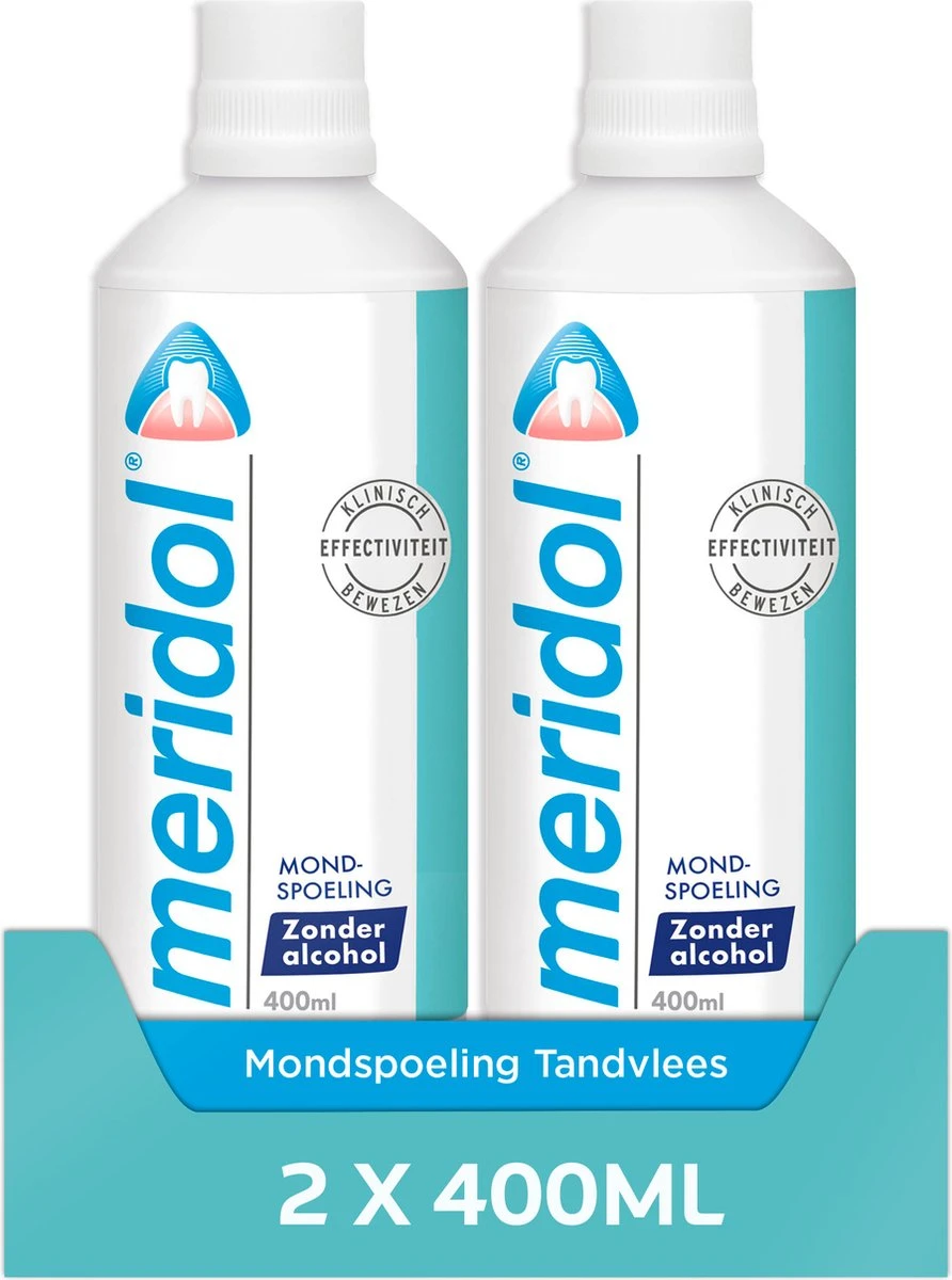 Meridol Mondwater Tandvlees - 2 X 400 Ml - Voordeelverpakking 4 Meridol Mondwater Tandvlees - 2 X 400 Ml - Voordeelverpakking - Afbeelding 2