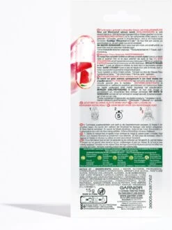 Garnier SkinActive Ampul Sheet Mask Met Watermeloen & Hyaluronzuur Gezichtsmasker - 5 Stuks -Verzorgingsproducten Verkoop 899x1200 3