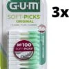 GUM® Gum Soft-Picks Regular - 3 X 100 Stuks - Voordeelverpakking -Verzorgingsproducten Verkoop 907x1200