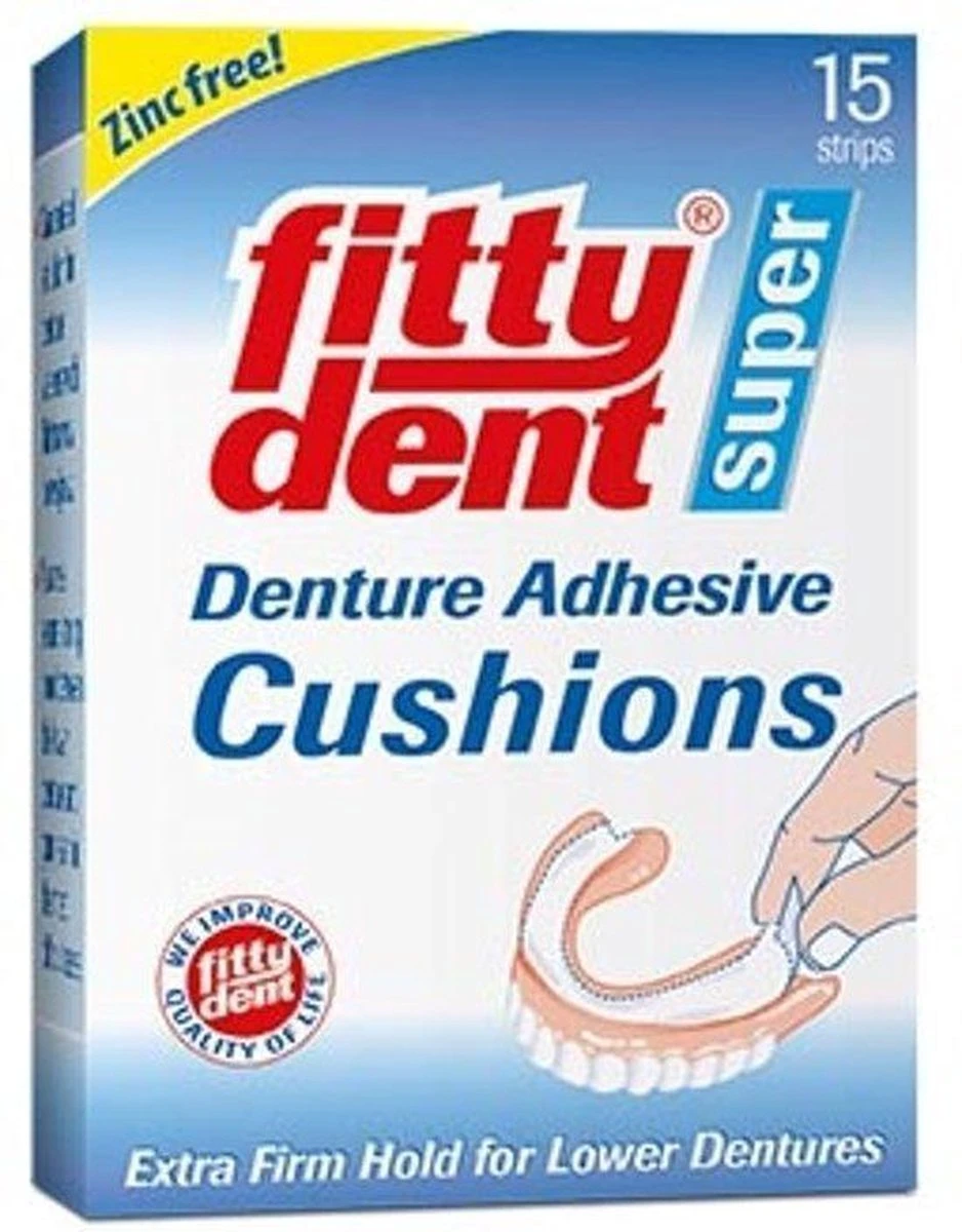 Fittydent Kleefstrips 5 Fittydent Kleefstrips - Afbeelding 3