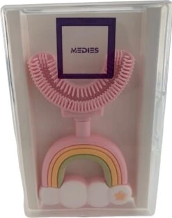 Medies - 360° U-vormige Kindertandenborstel Regenboog Roze | Baby Tandenborstel | Kindertandenborstel | Peuter Tandenborstel | U-vorm - Siliconen - Bpa Free - 2 Tot 7 Jaar 15 Medies - 360° U-vormige Kindertandenborstel Regenboog Roze | Baby Tandenborstel | Kindertandenborstel | Peuter Tandenborstel | U-vorm - Siliconen - Bpa Free - 2 Tot 7 Jaar -Verzorgingsproducten Verkoop 950x1200