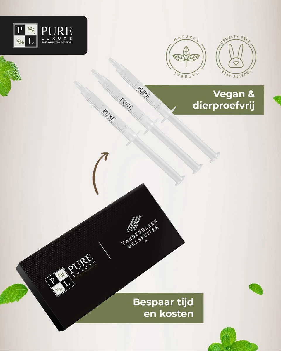 Tandenbleekset INCL. 14 Whitening Strips En 6 Gelpennen - ZONDER PEROXIDE - Teeth Whitening Kit - Tandenbleekset Met Ebook En Nederlandse Handleiding - Tandenblekers - Valentijnsdag Cadeau 13 Tandenbleekset INCL. 14 Whitening Strips En 6 Gelpennen - ZONDER PEROXIDE - Teeth Whitening Kit - Tandenbleekset Met Ebook En Nederlandse Handleiding - Tandenblekers - Valentijnsdag Cadeau - Afbeelding 11