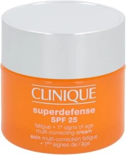 Clinique Superdefense Broad Spectrum SPF 25 Fatigue + 1st Signs Of Age Multi-Correcting Cream - Dagcrème - 50 Ml -Verzorgingsproducten Verkoop 973x1200